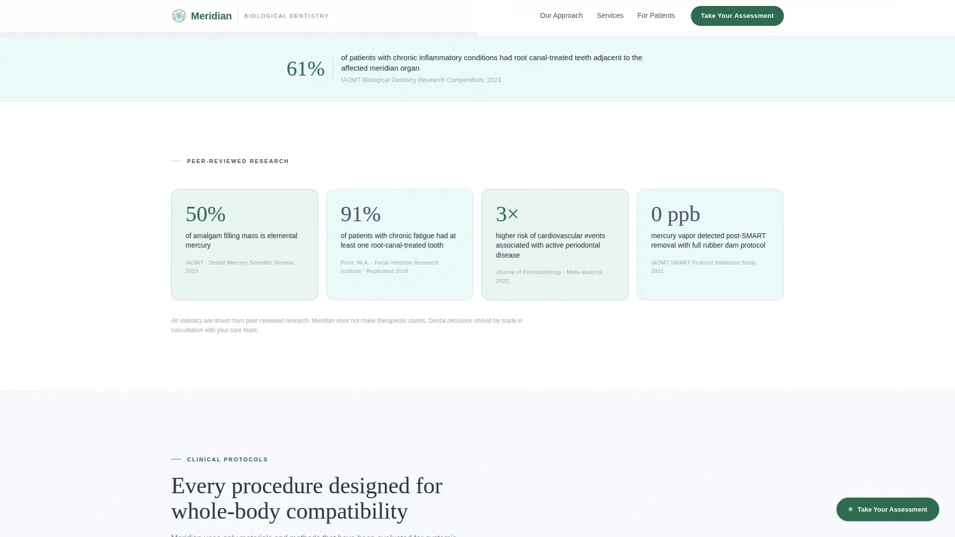 Local Dental Clinic Appointment Booking Website Template