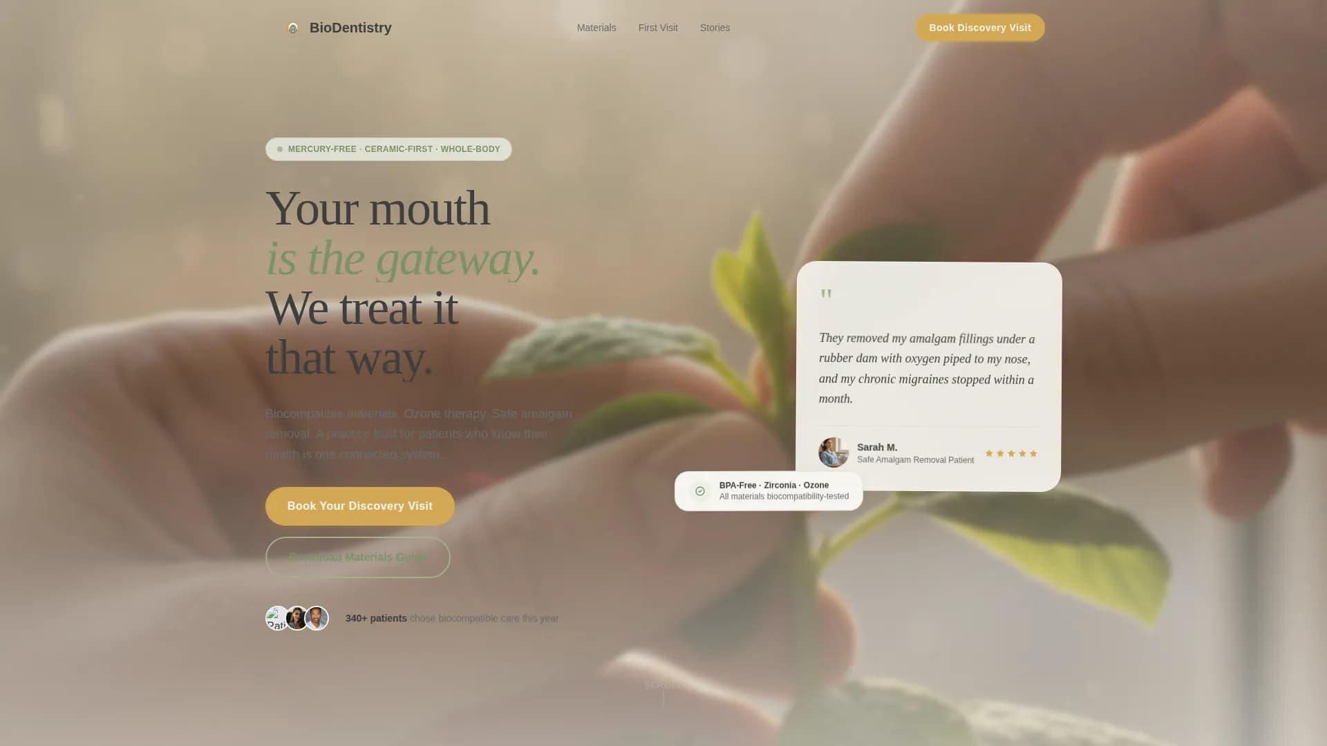 Premium Dental Clinic Appointment Booking Website Template