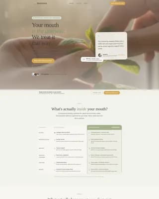 Premium Dental Clinic Appointment Booking Website Template