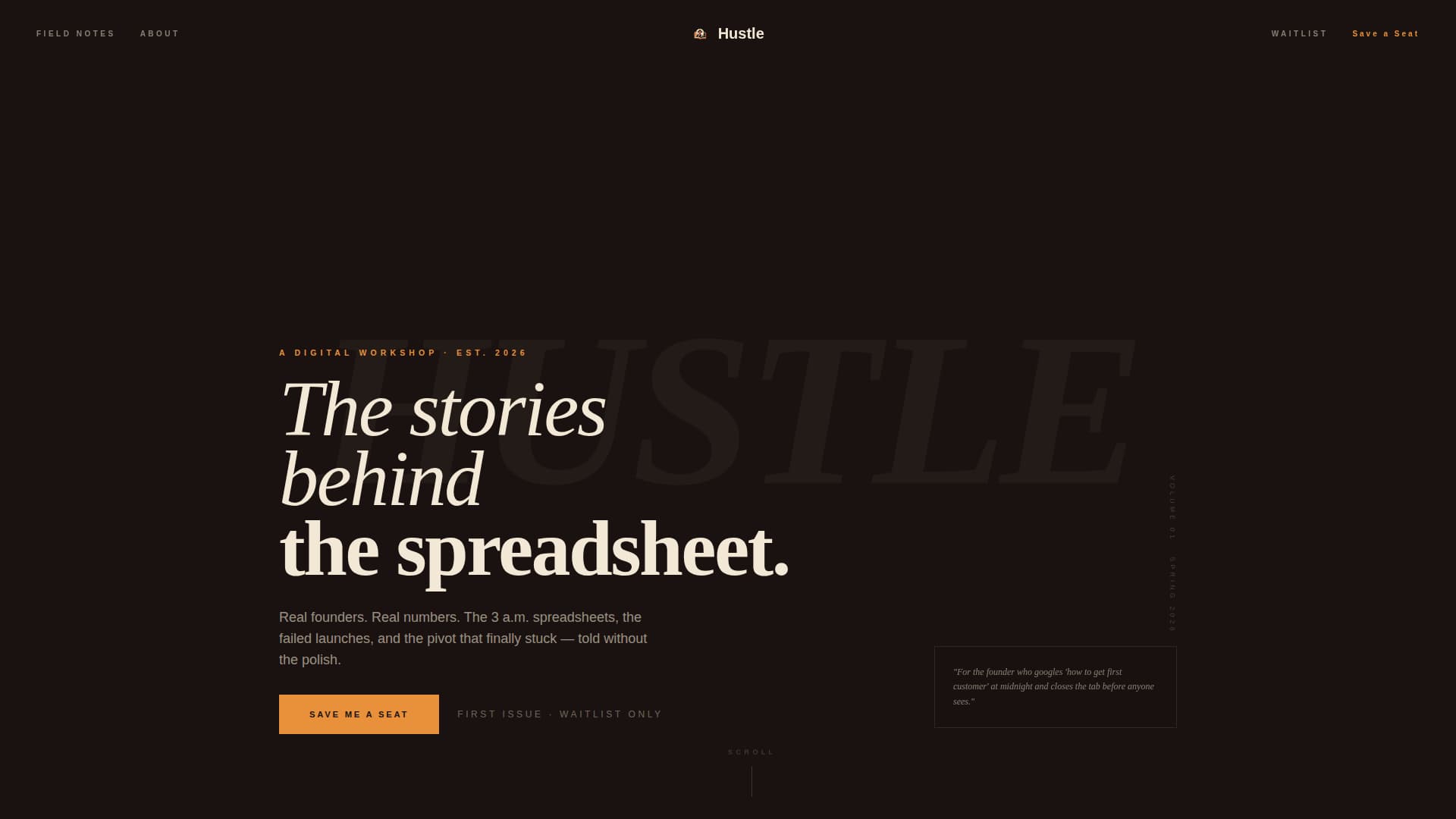 Business & Finance Blog Pre-Launch & Coming Soon Website Template
