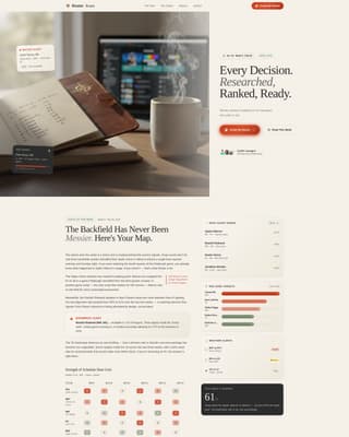 Expert Sports Blog Blog & Content Website Template