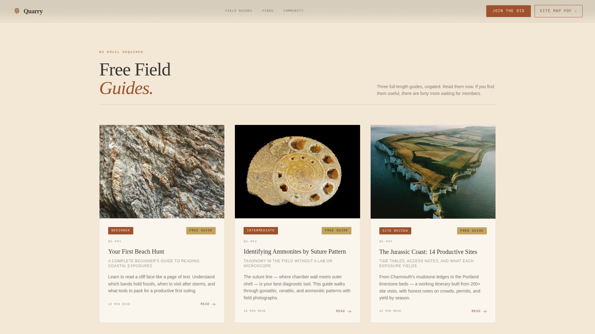 Hobby & Passion Content Blog & Content Website Template