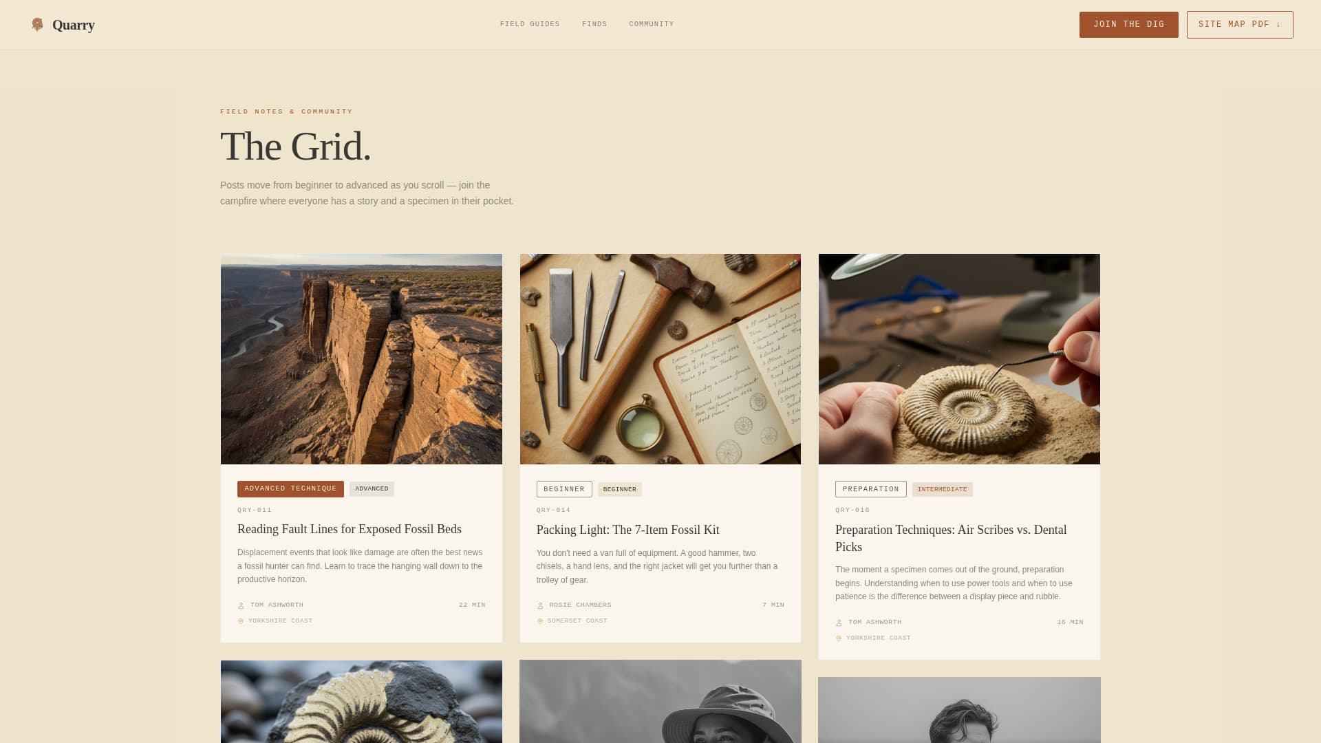 Hobby & Passion Content Blog & Content Website Template