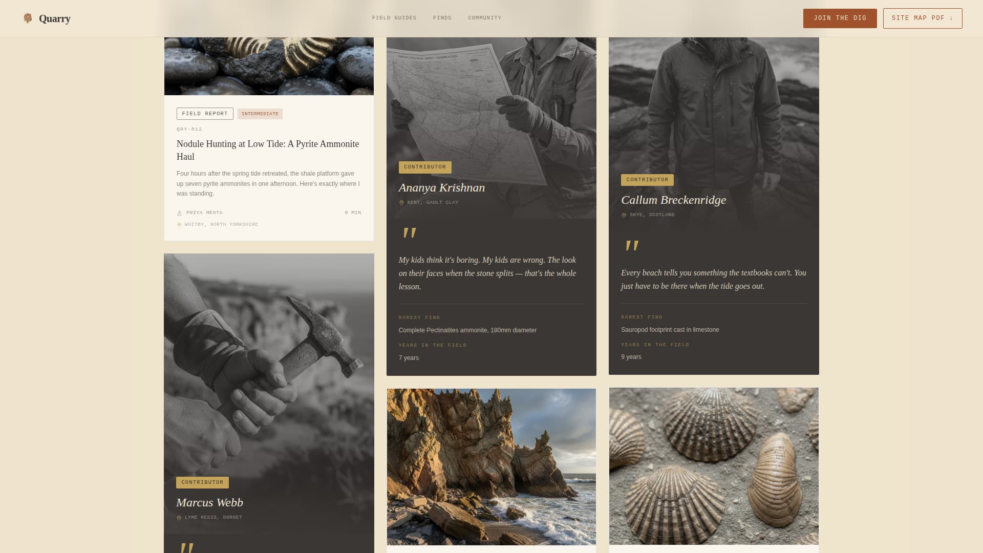 Hobby & Passion Content Blog & Content Website Template