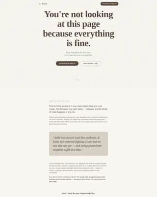 Rehabilitation & Therapy Professional Website Template
