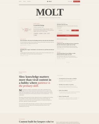 Local Hobby & Passion Content Professional Website Template