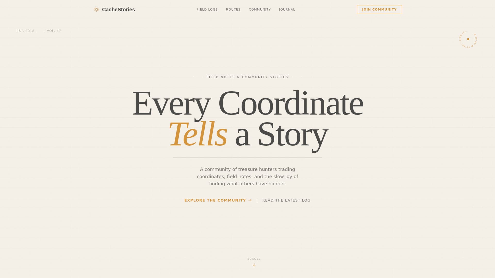 Local Hobby & Passion Content Portfolio & Case Study Website Template