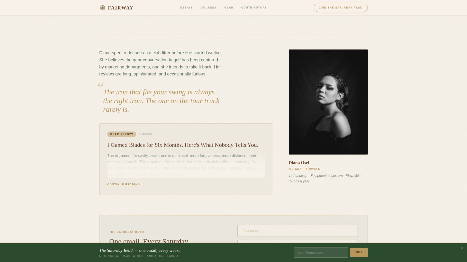 Complete Sports Blog Blog & Content Website Template