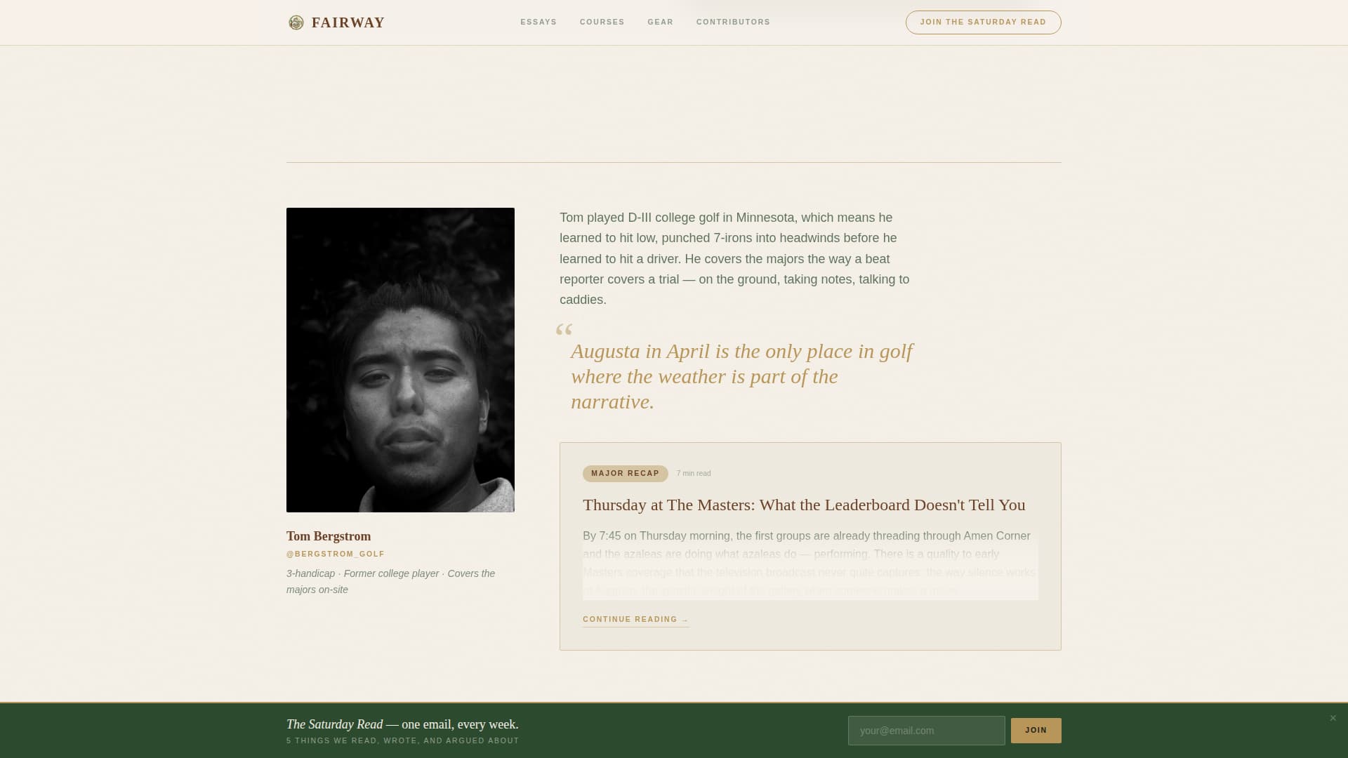 Complete Sports Blog Blog & Content Website Template