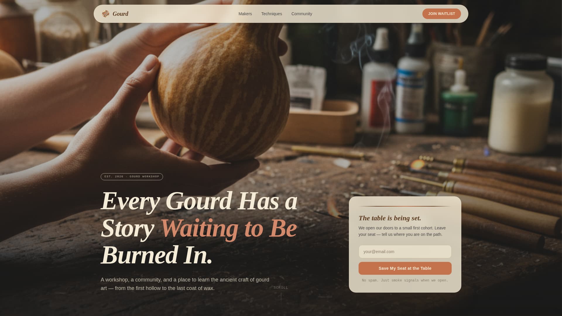 Expert Hobby & Passion Content Pre-Launch & Coming Soon Website Template