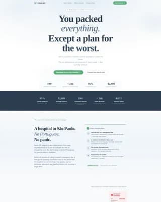 Medical Tourism & Concierge FAQ Website Template