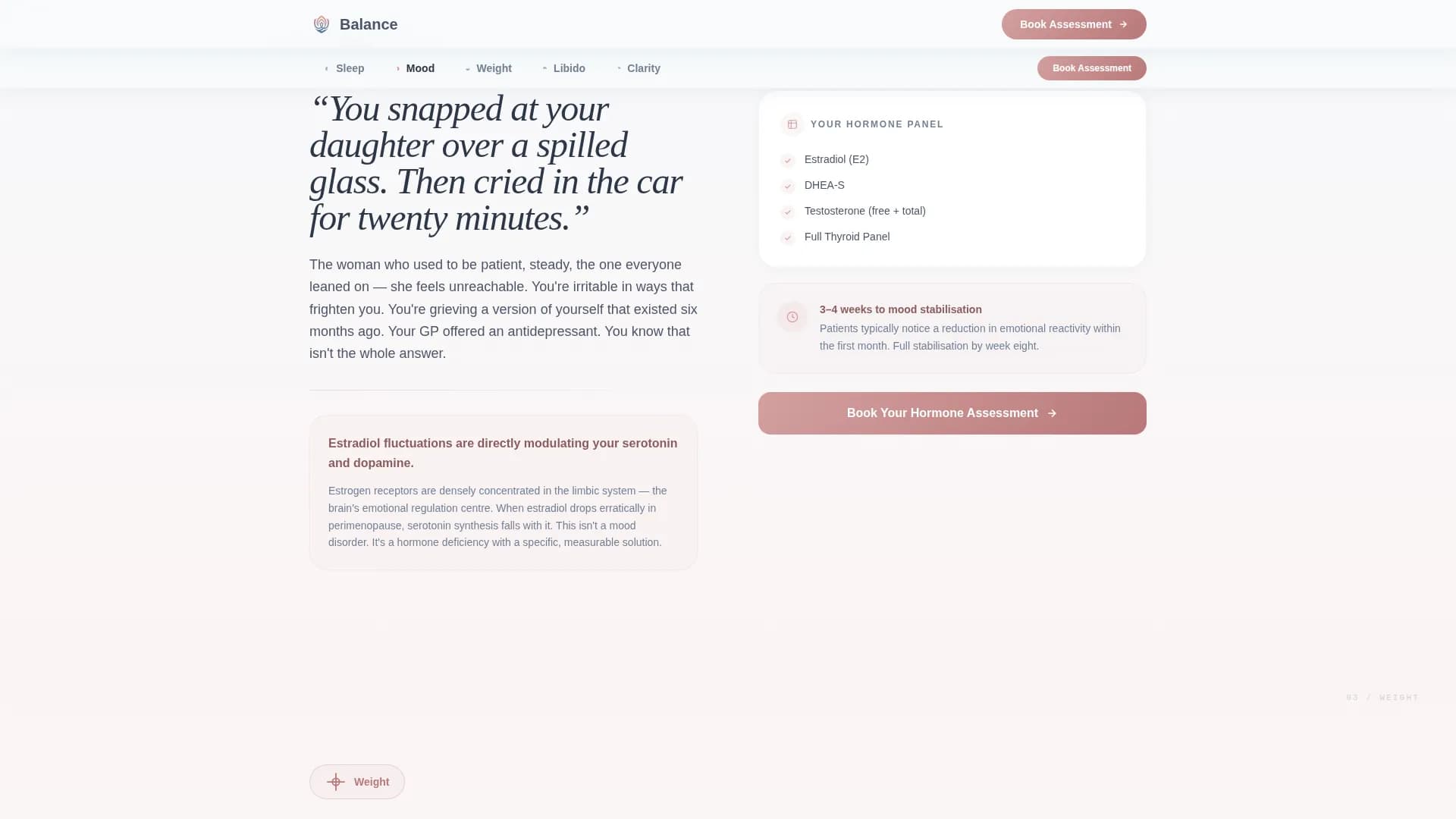 Women's Health & OB-GYN Booking Website Template
