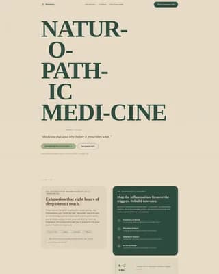 Ayurveda & Alternative Medicine Professional Website Template