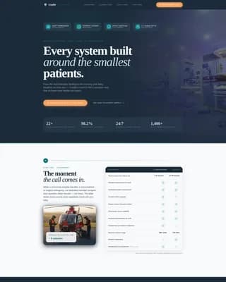 Pediatric & Child Health Professional Website Template