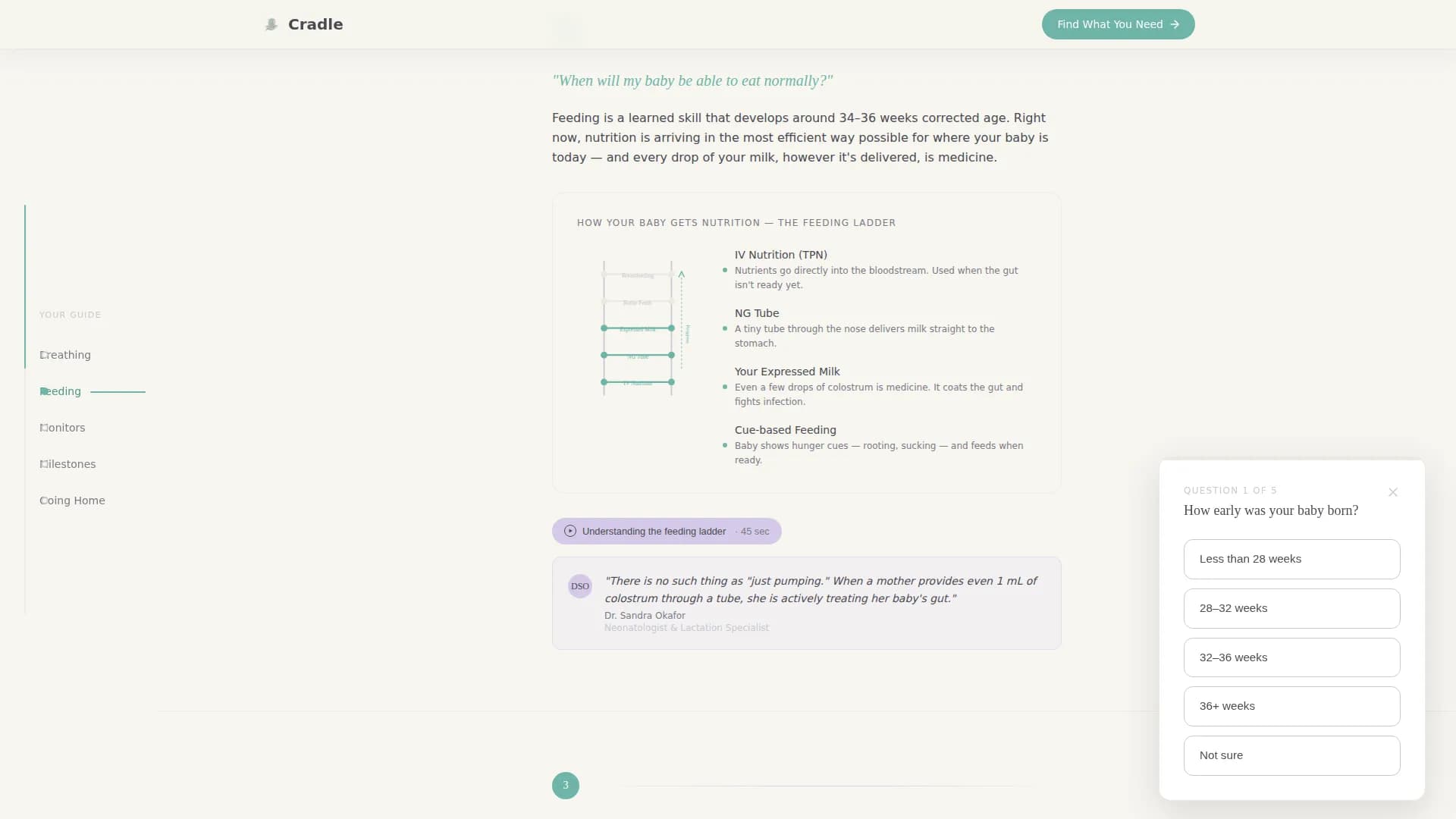 Neonatology Medicine Education Website Template