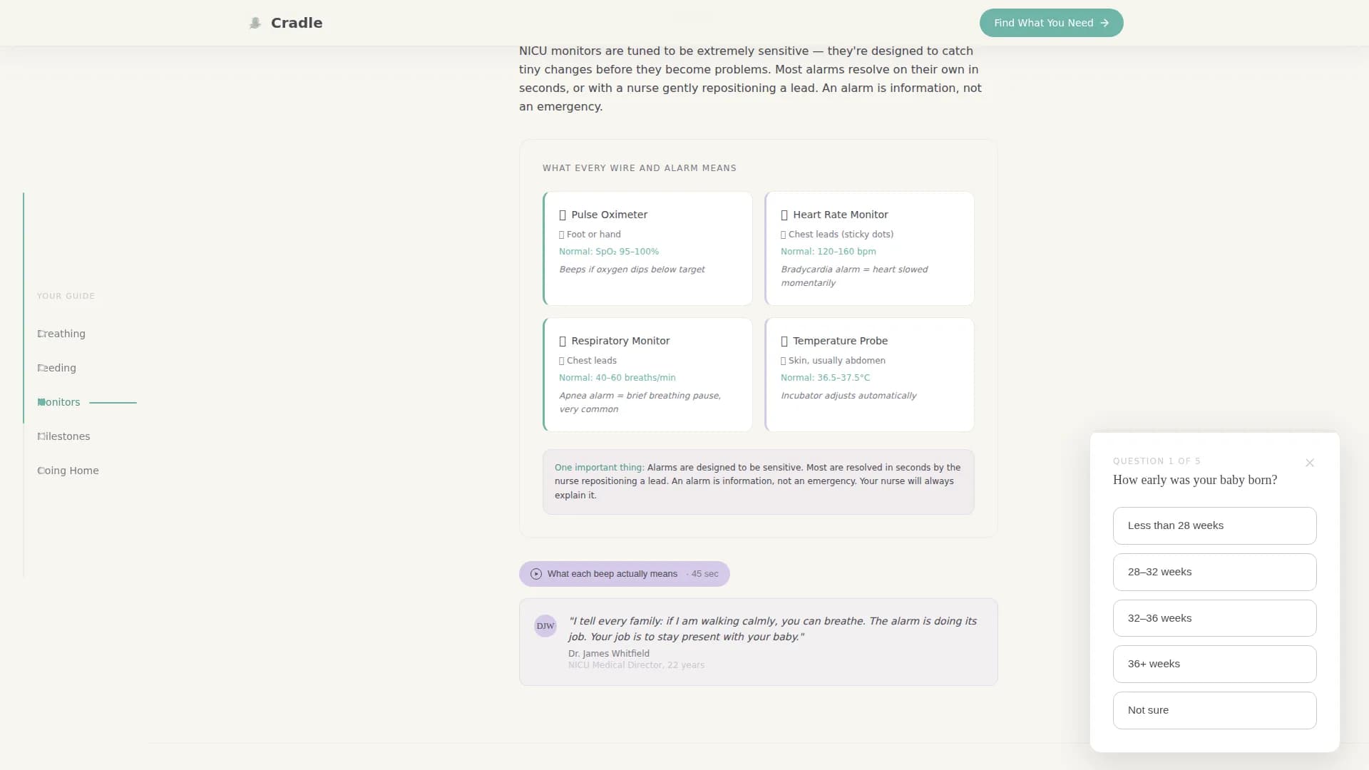 Neonatology Medicine Education Website Template