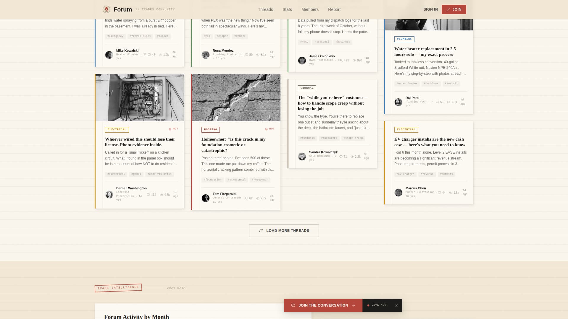 Tradecraft - Authoritative Homeservices Landing Page Template