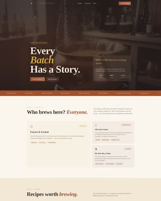 Hobby & Passion Content Blog & Content Website Template