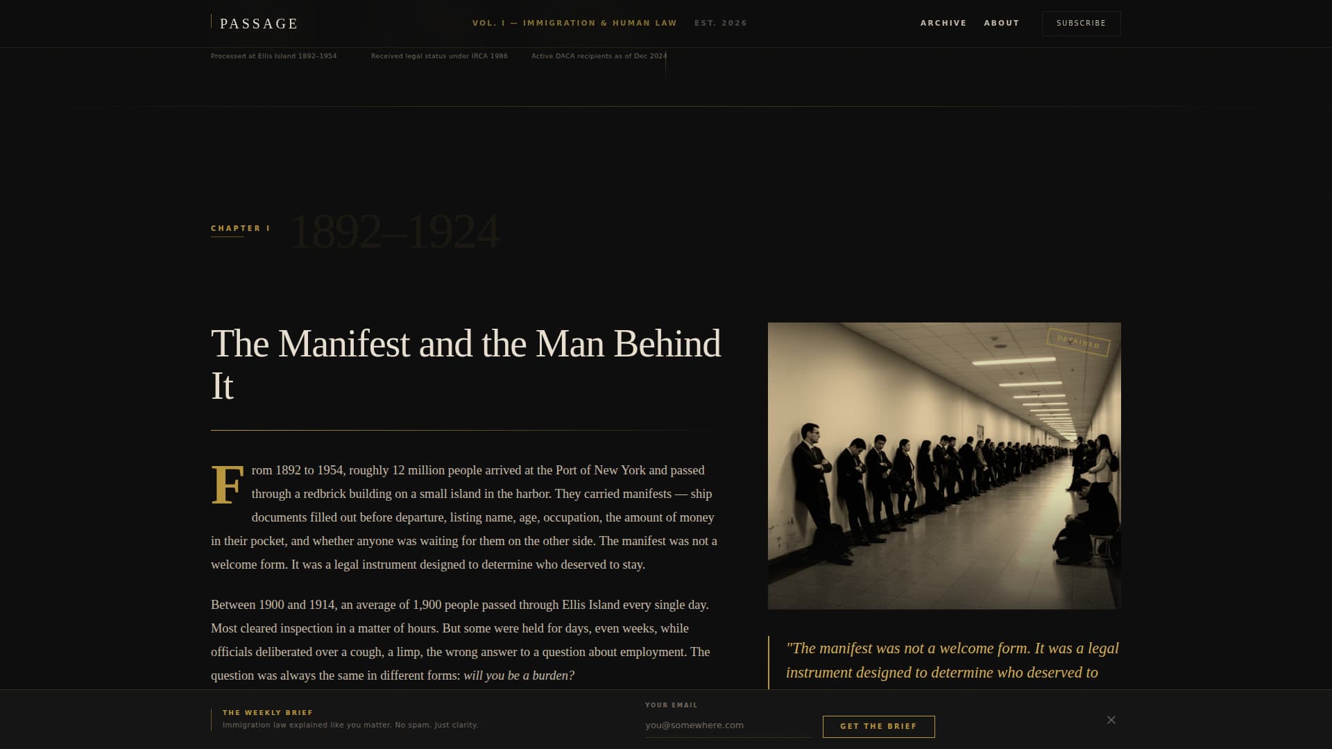 Legal & Policy Blog Blog & Content Website Template