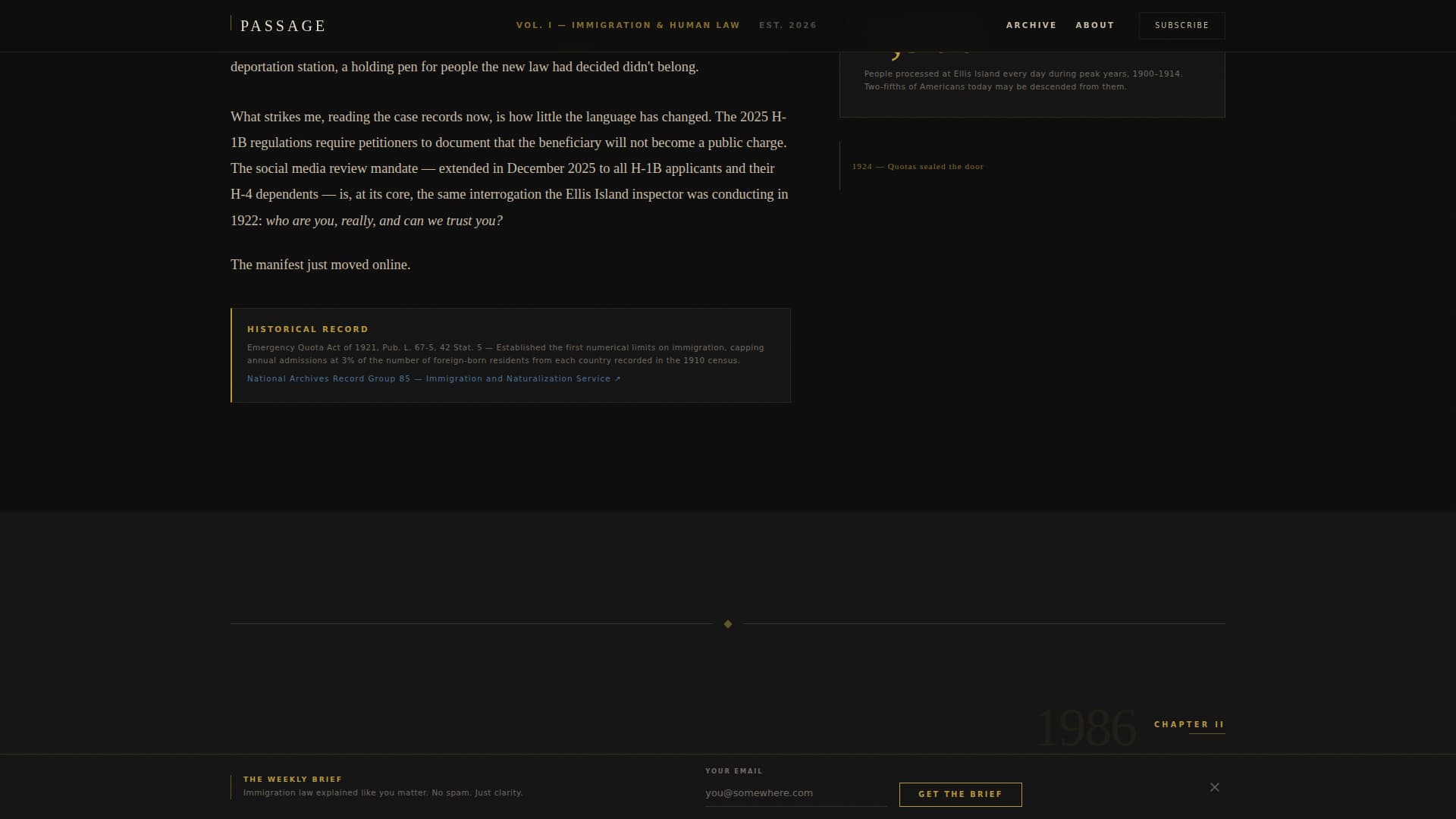 Legal & Policy Blog Blog & Content Website Template