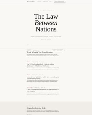 Specialist Legal & Policy Blog Privacy Policy & Terms Website Template