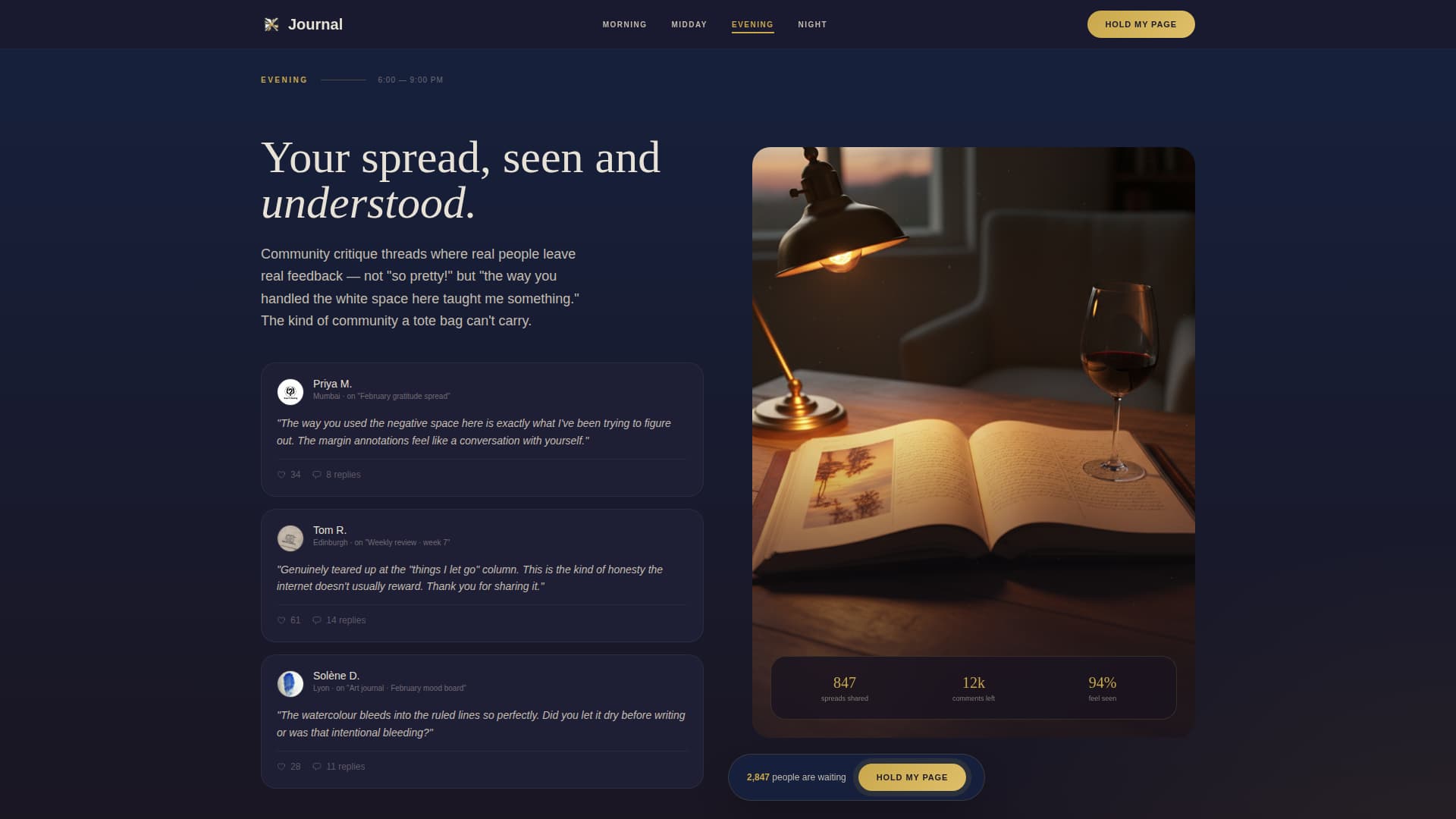 Premium Hobby & Passion Content Pre-Launch & Coming Soon Website Template