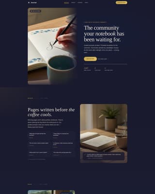 Premium Hobby & Passion Content Pre-Launch & Coming Soon Website Template