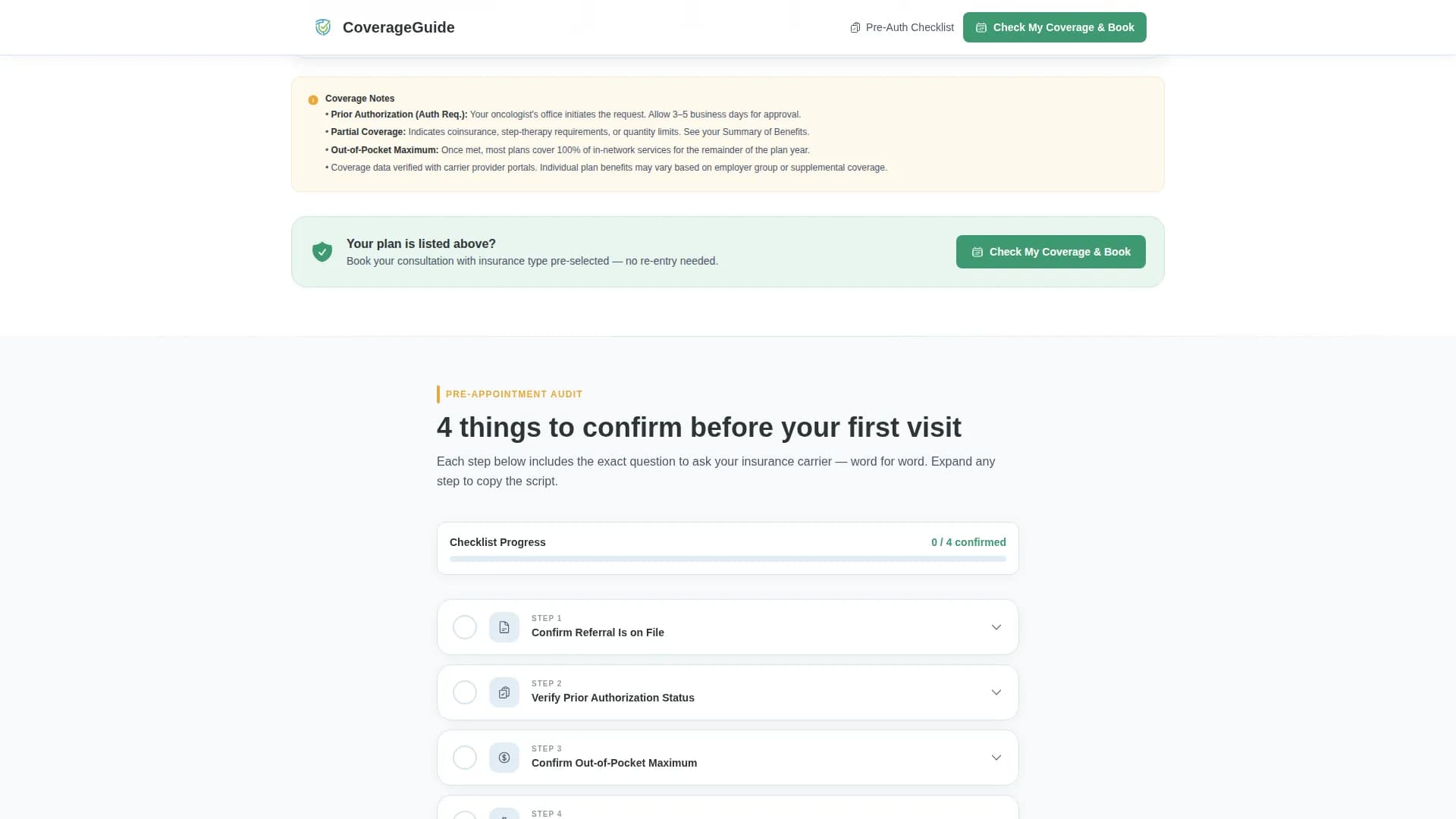Oncologist Website Template — Cancer Care Services
