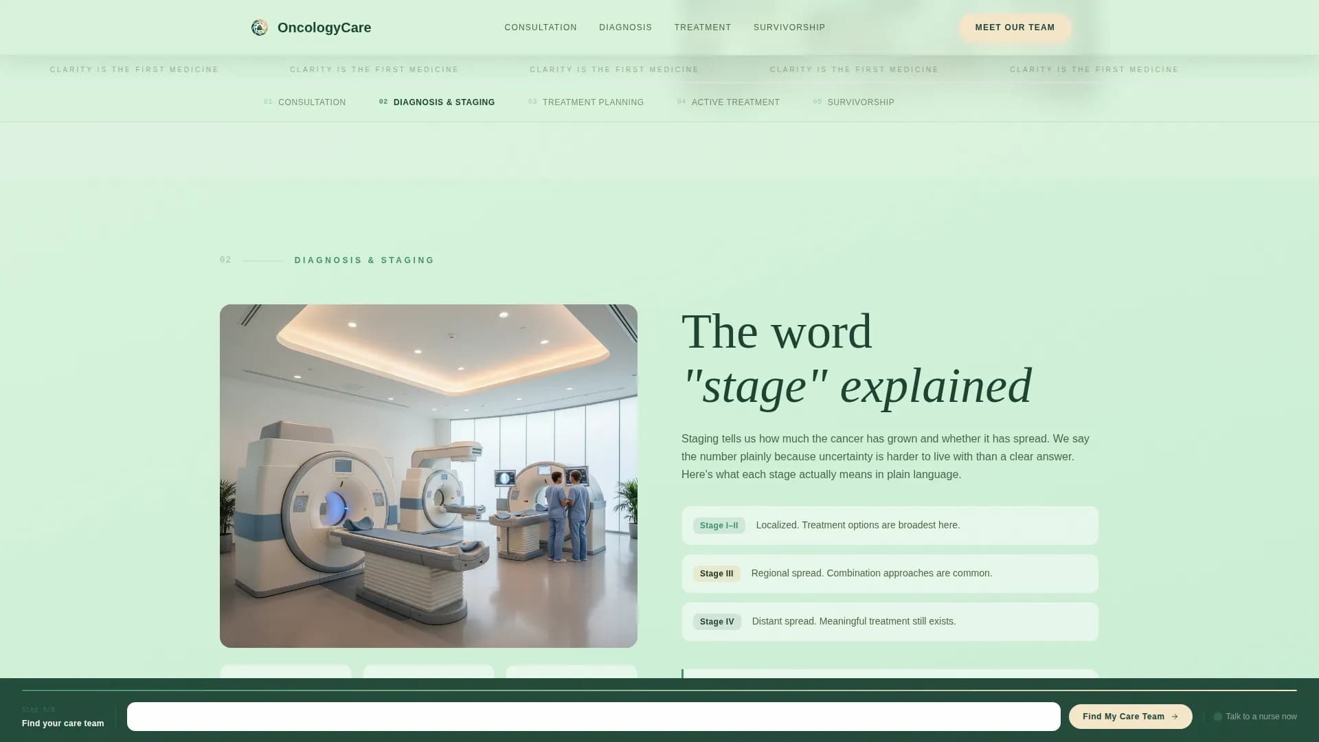 Oncology Medicine Advanced Professional Website Template