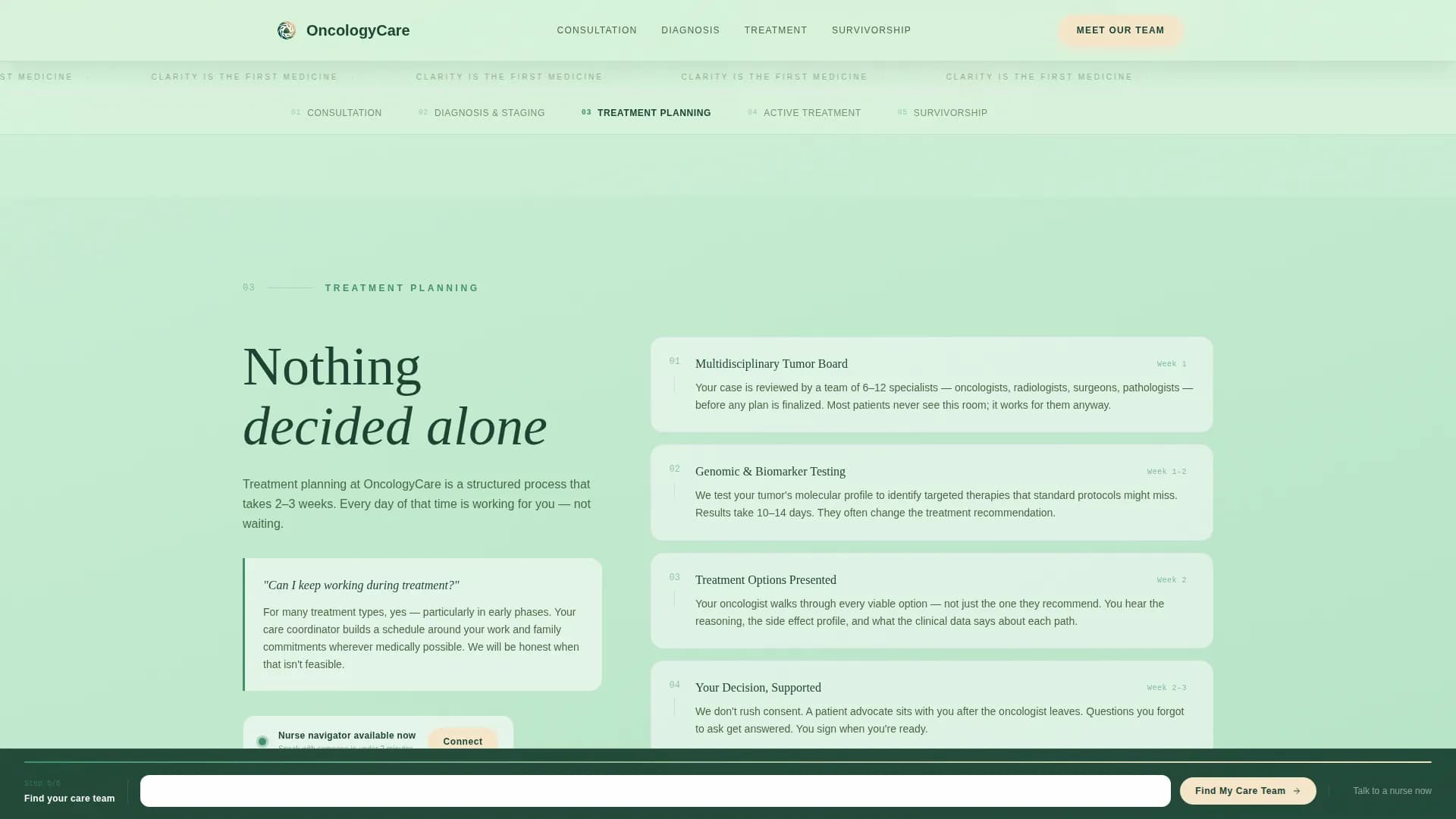 Oncology Medicine Advanced Professional Website Template