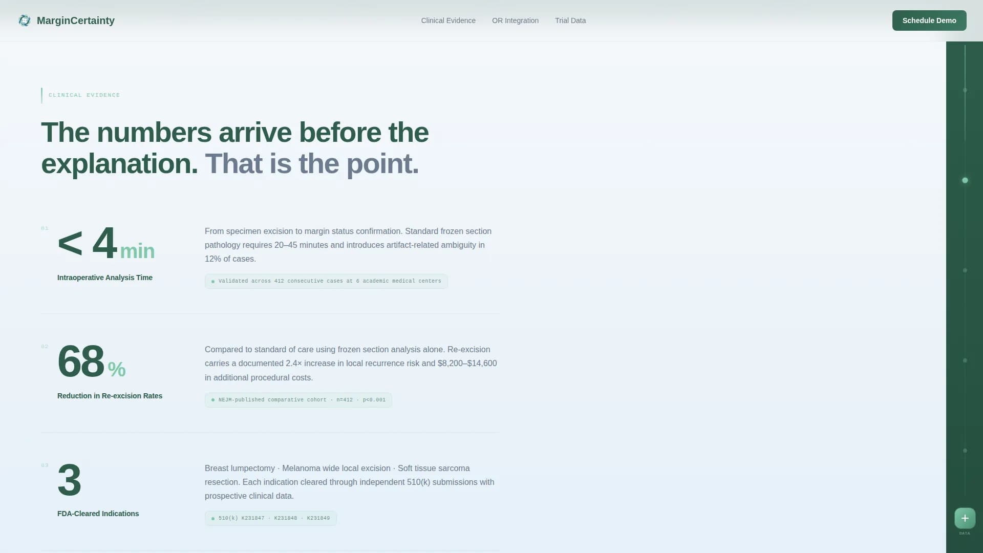 Oncology Medicine Specialist Professional Website Template