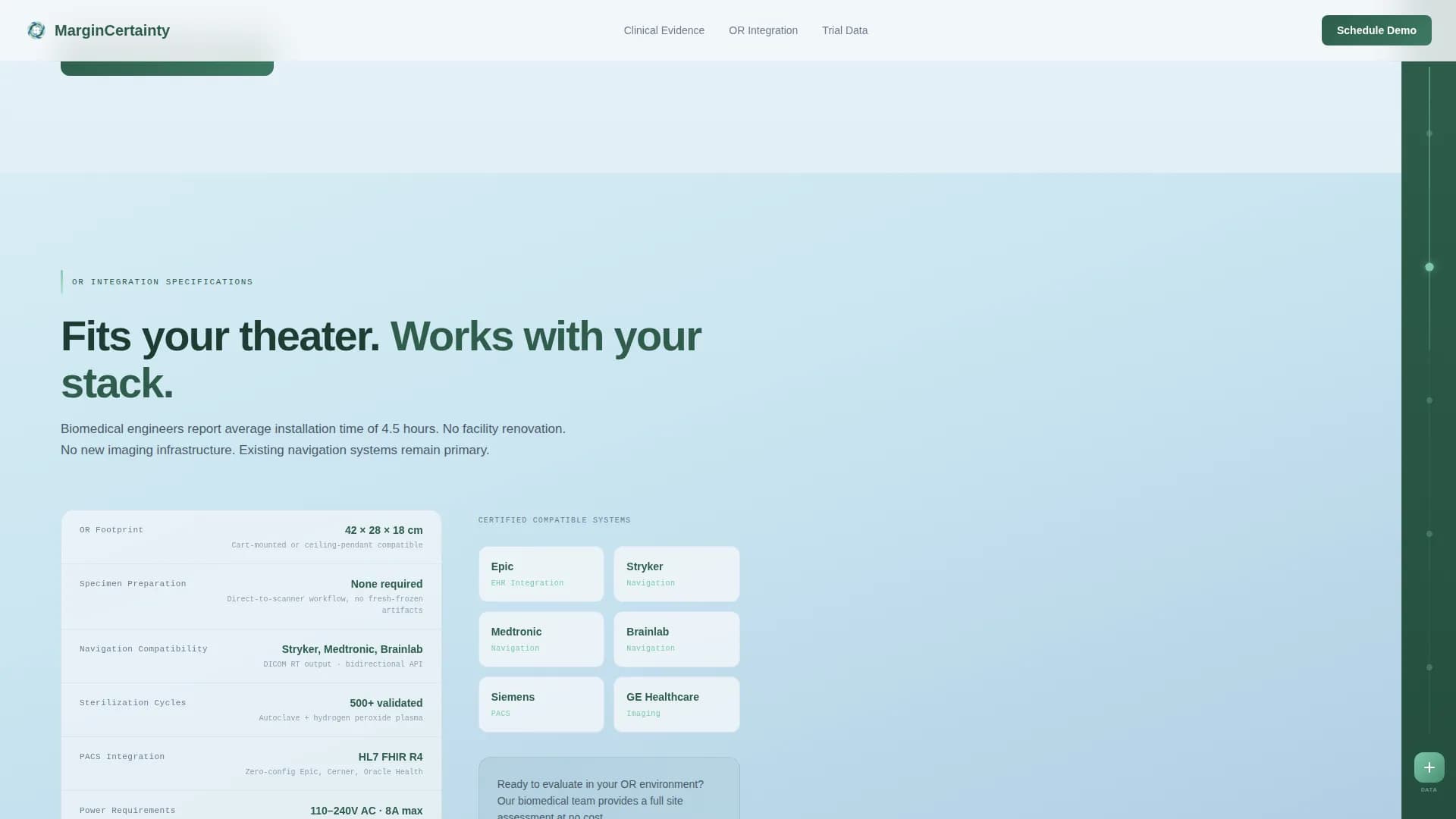 Oncology Medicine Specialist Professional Website Template