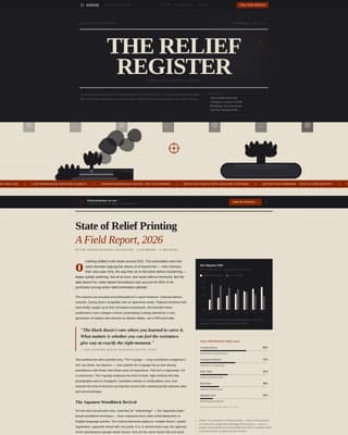 Hobby & Passion Content Blog & Content Website Template