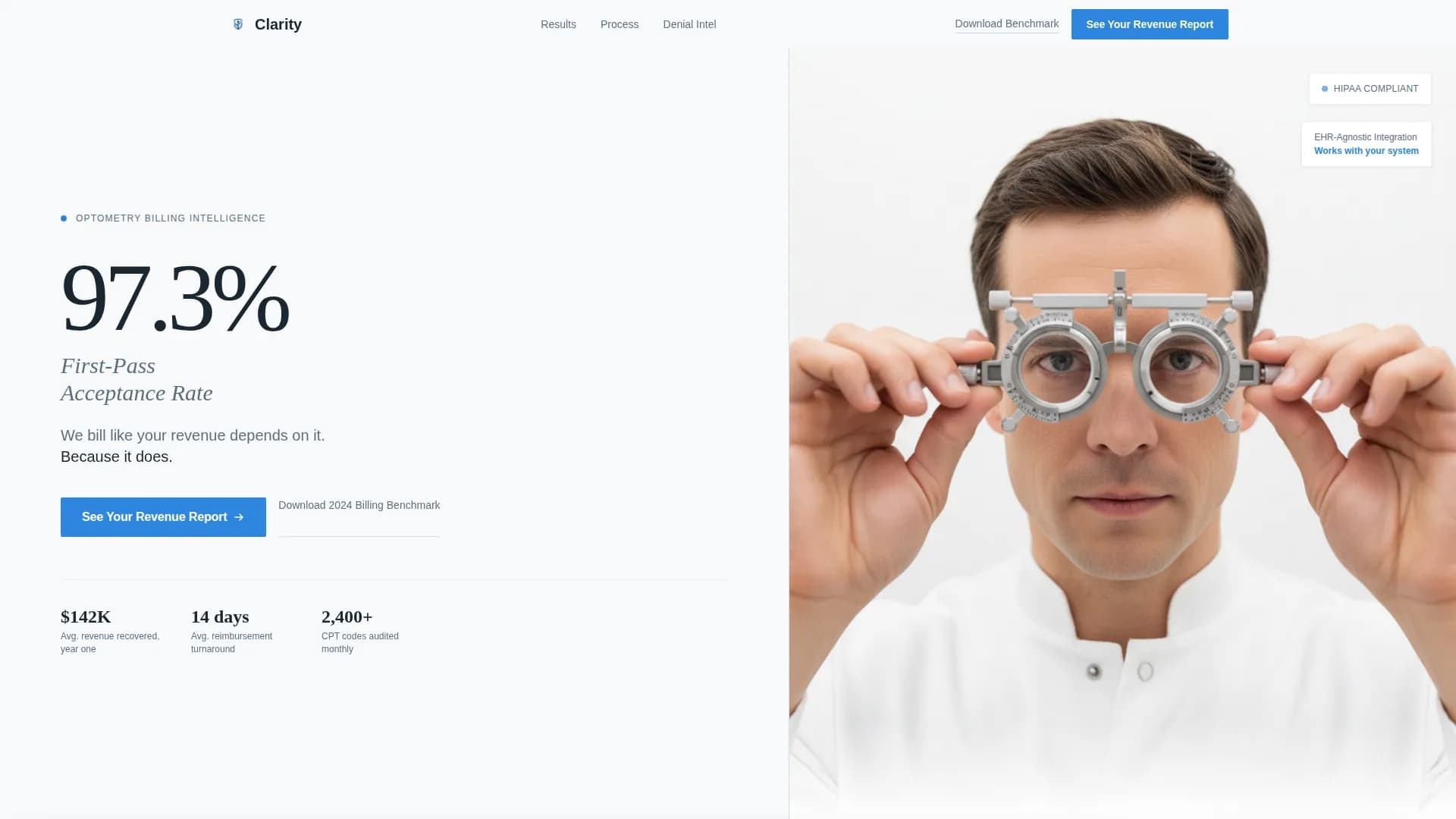 Optometrist Professional Website Template