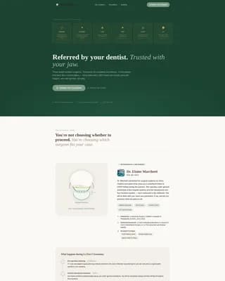 Complete Dental Clinic Appointment Booking Website Template