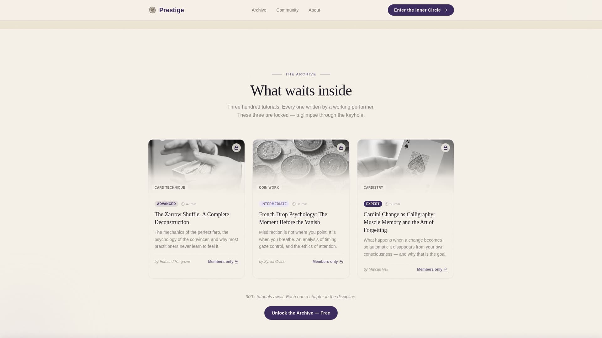 Advanced Hobby & Passion Content Professional Website Template