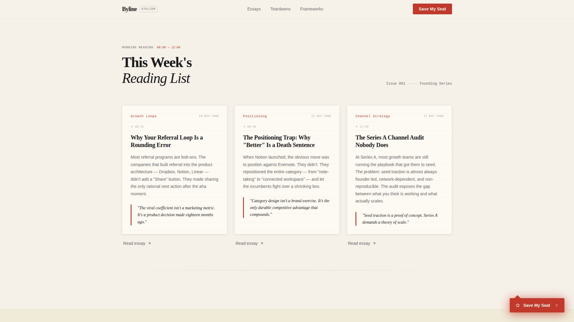 Specialist Business & Finance Blog Pre-Launch & Coming Soon Website Template