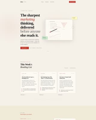 Specialist Business & Finance Blog Pre-Launch & Coming Soon Website Template