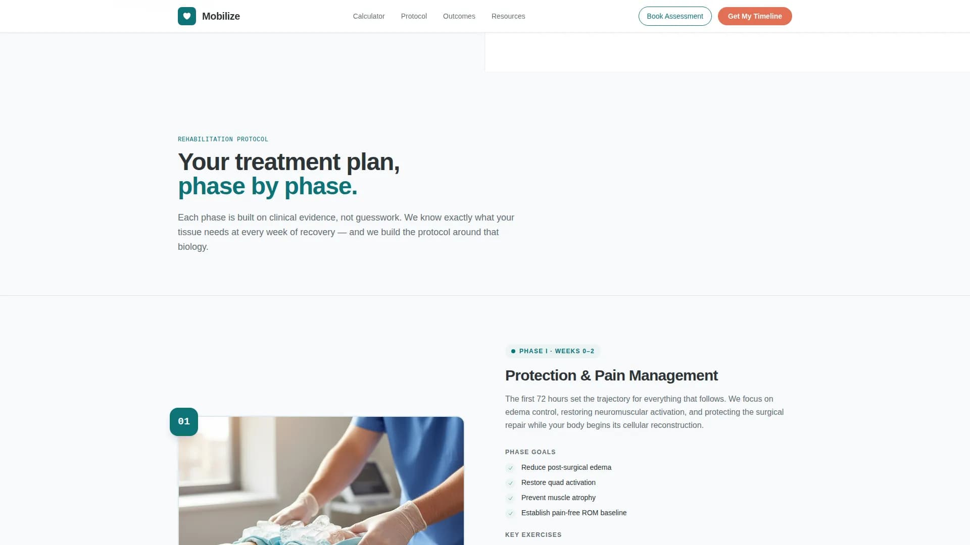 Orthopedic & Sports Medicine Booking Website Template