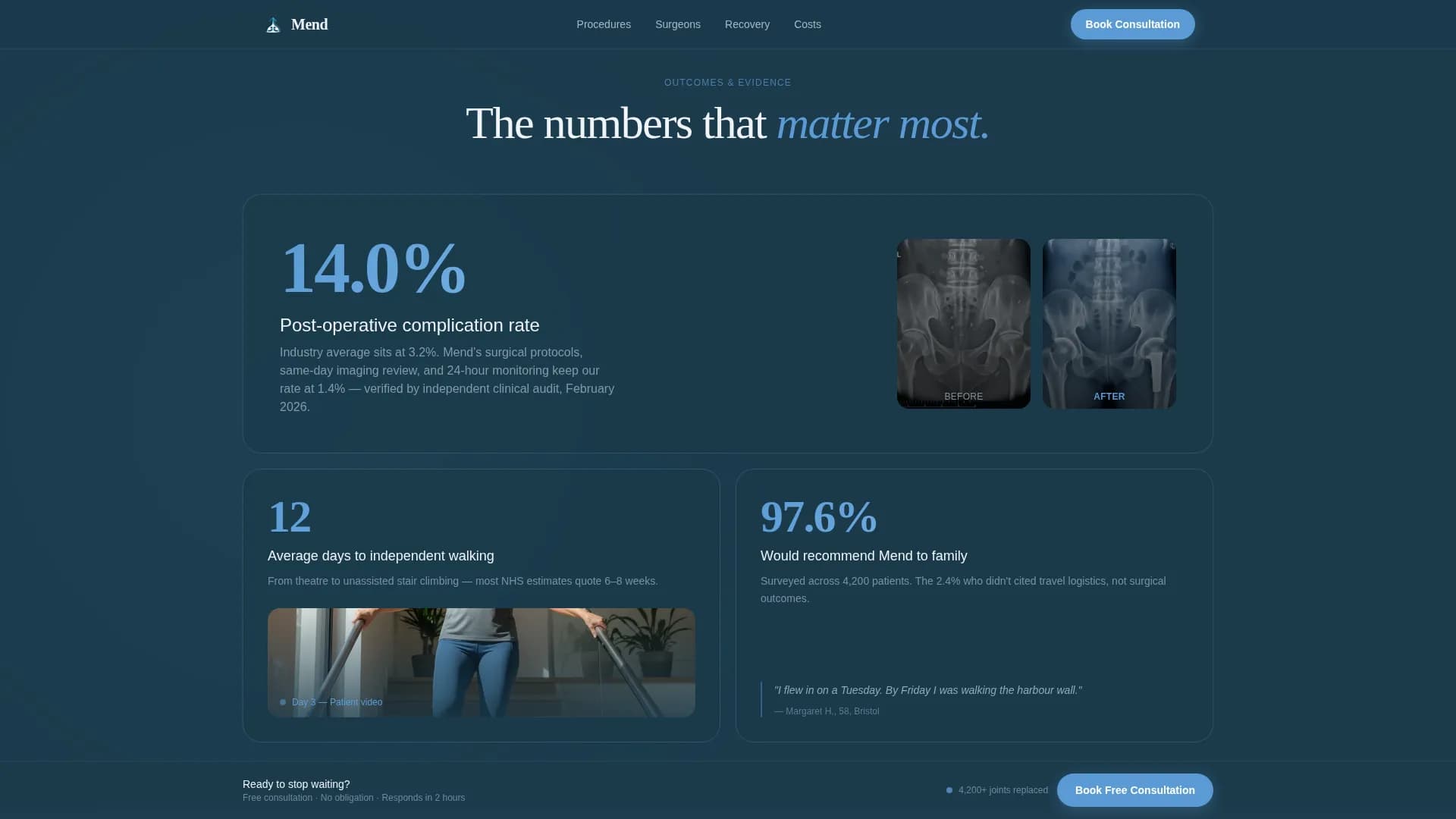 Medical Tourism & Concierge Booking Website Template