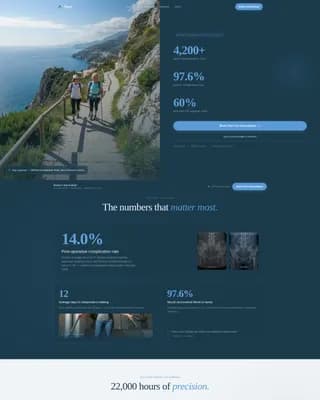 Medical Tourism & Concierge Booking Website Template