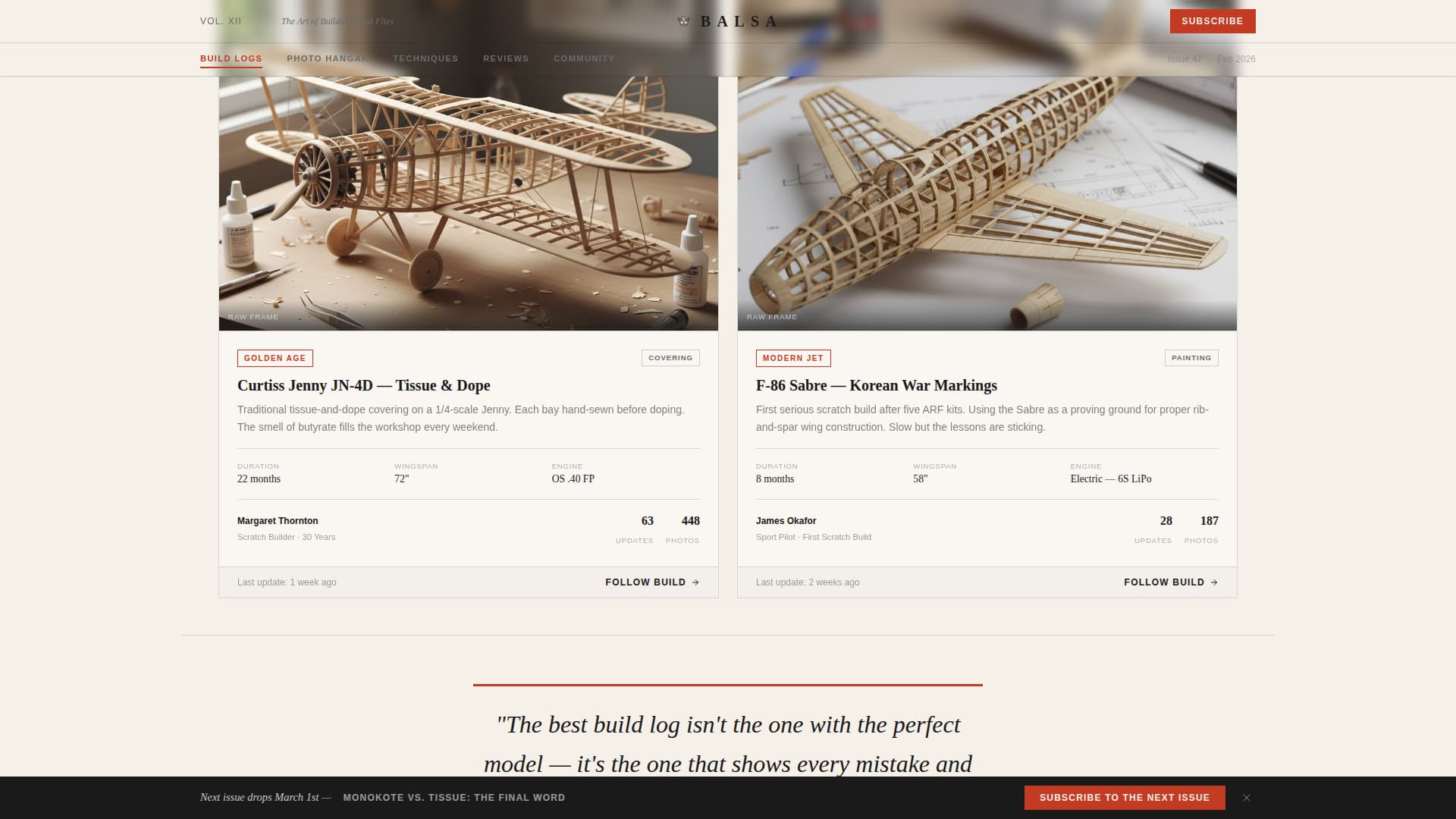 Certified Hobby & Passion Content Portfolio & Case Study Website Template