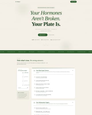 PCOS Care Professional Website Template