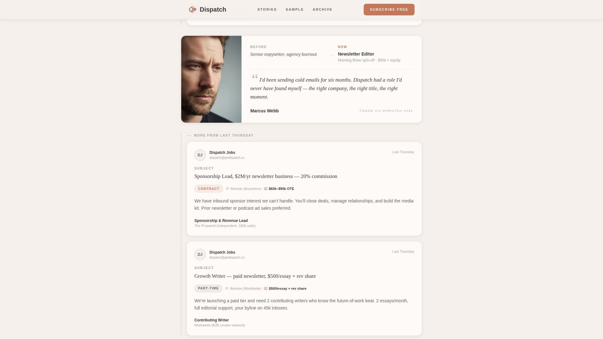Newsletter - Premium Business Landing Page Template