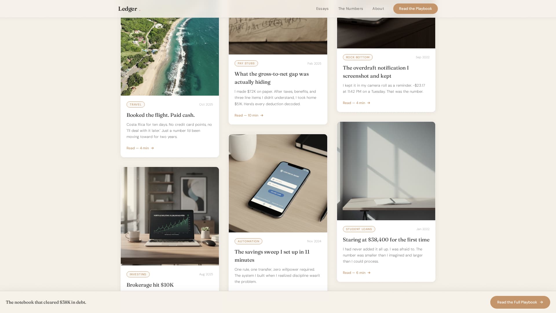 Specialist Business & Finance Blog Blog & Content Website Template
