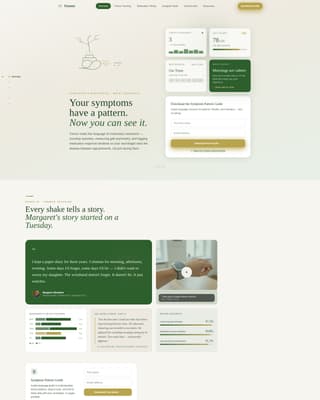 Parkinson's Disease Care Reviews Website Template