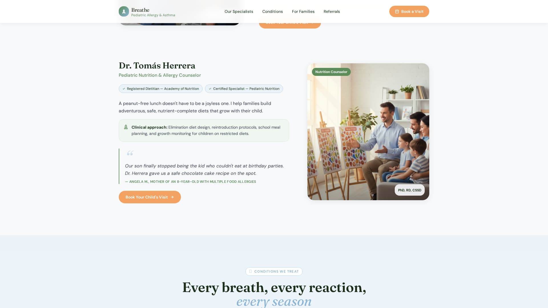 Pediatric & Child Health Professional Website Template