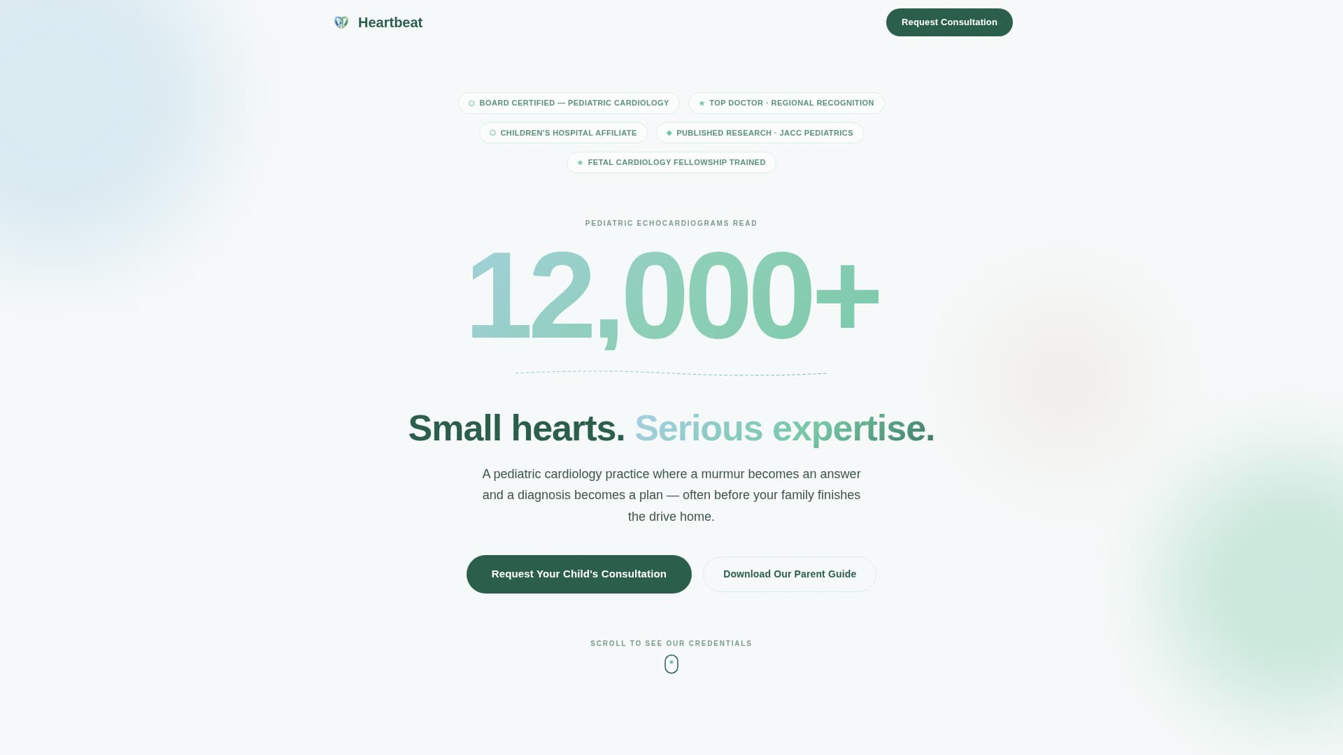 Specialist Pediatric & Child Health Professional Website Template