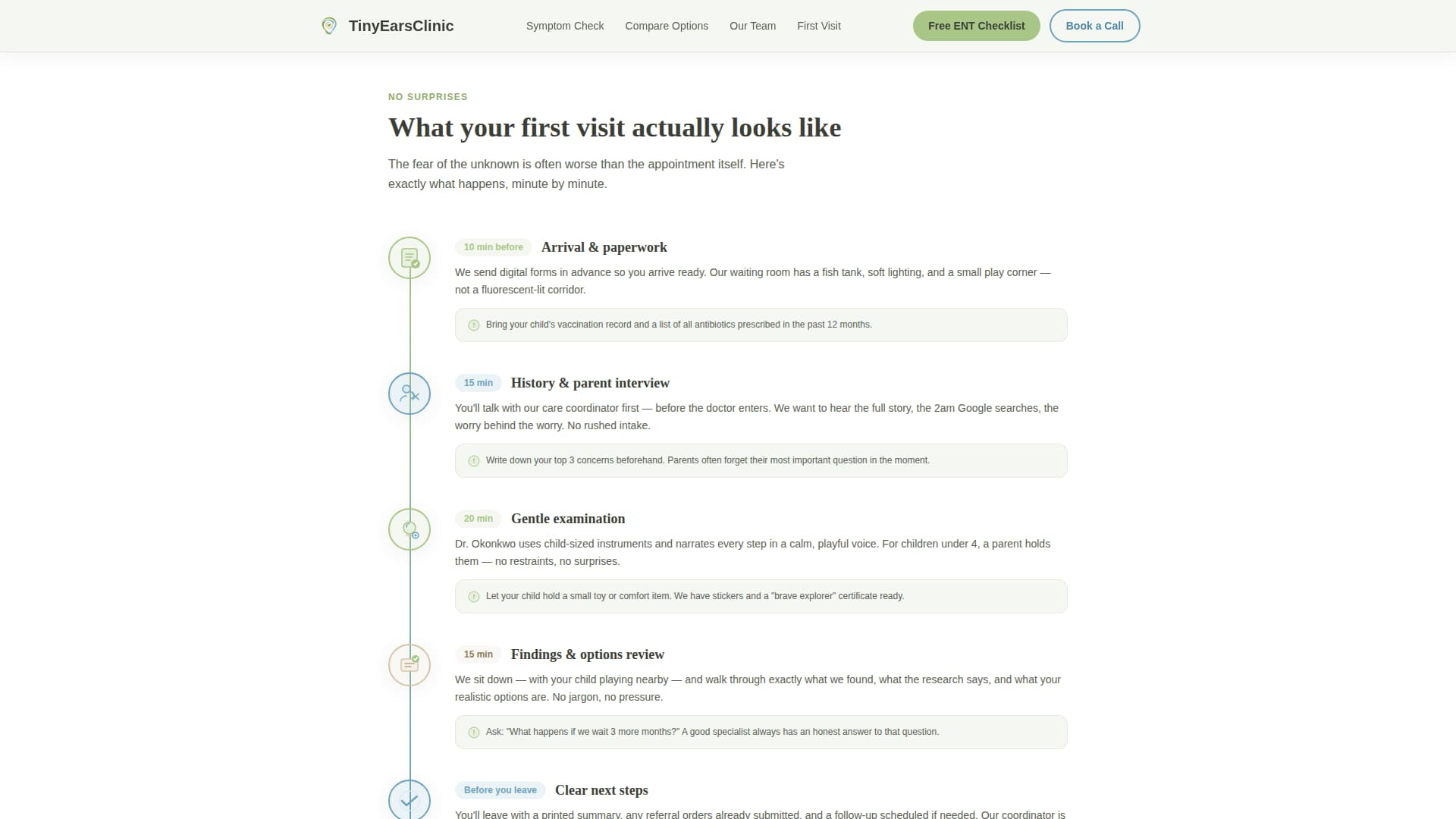 Pediatric & Child Health Comparison Website Template
