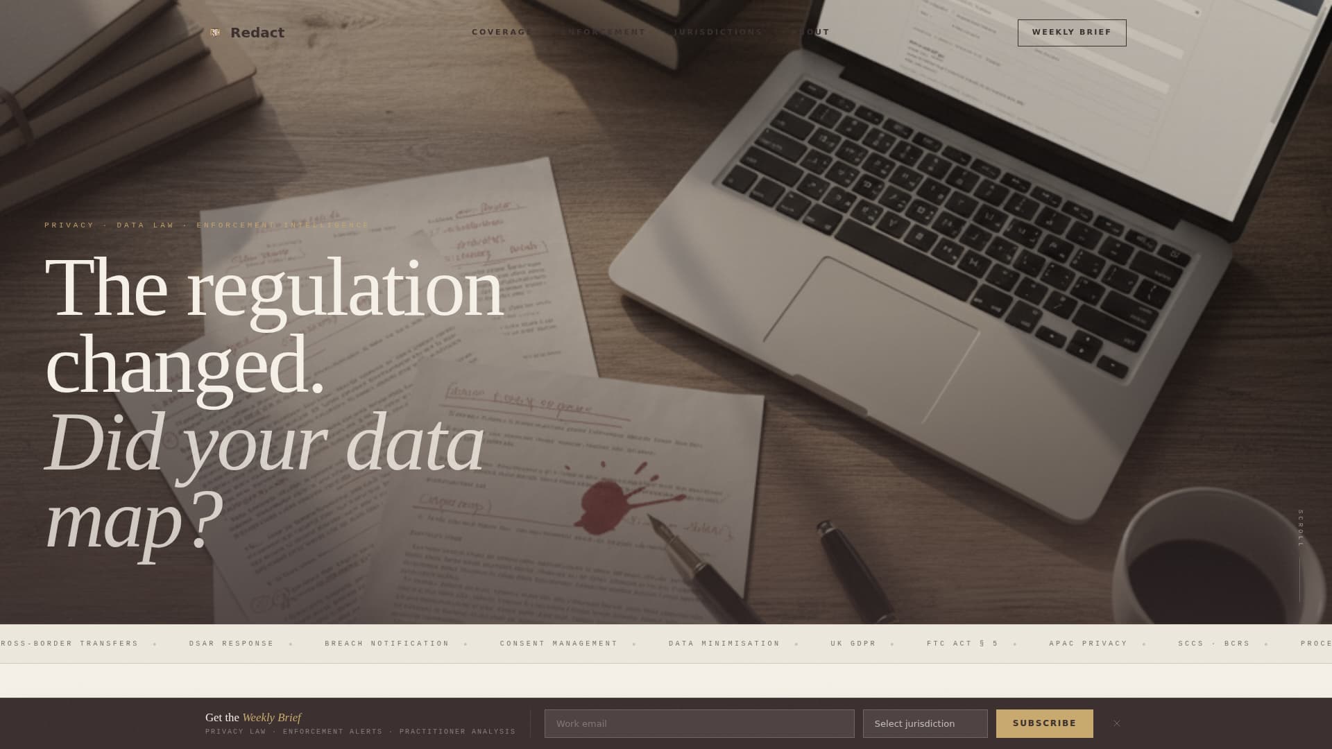 Advanced Legal & Policy Blog Privacy Policy & Terms Website Template